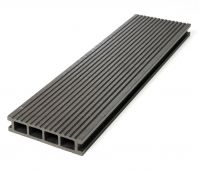 Террасная доска ДПК Базик Графит