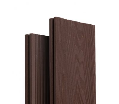 Террасная доска ДПК Extra 3D полнотелая Венге от производителя  Ecodecking по цене 802 р Террасная доска ДПК Extra 3D полнотелая Венге от производителя  Ecodecking по цене 802 р