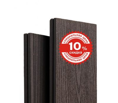 Террасная доска ДПК Tehno пустотелая Венге от производителя  Ecodecking по цене 453 р Террасная доска ДПК Tehno пустотелая Венге от производителя  Ecodecking по цене 453 р