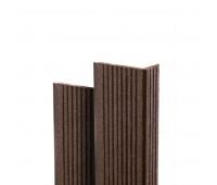 Угол торцевой Tehno Шоколад  Угол торцевой Tehno Шоколад