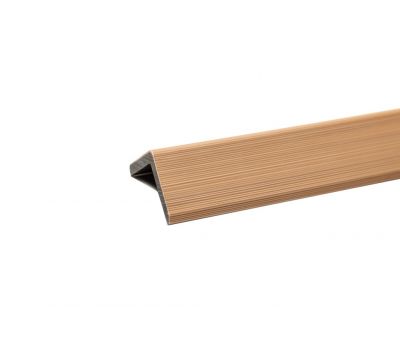 Уголок торцевой Скай коэкструзия Бук от производителя  Ecodecking по цене 420 р Уголок торцевой Скай коэкструзия Бук от производителя  Ecodecking по цене 420 р