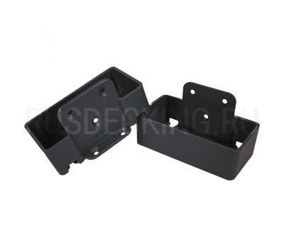 Комплект крепления перил прямое из алюминия от производителя  RusDecking по цене 573 р Комплект крепления перил прямое из алюминия от производителя  RusDecking по цене 573 р