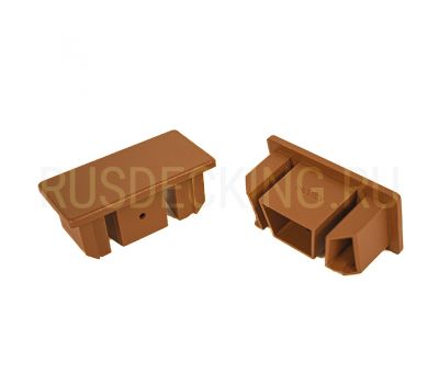 Заглушка для перил торцевая из алюминия от производителя  RusDecking по цене 483 р  Заглушка для перил торцевая из алюминия от производителя  RusDecking по цене 483 р