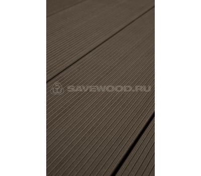 Террасная доска SW Salix Темно-коричневый от производителя  Savewood по цене 485 р