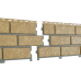 Фасадная панель Стоун Хаус - Кирпич с декорированным швом Песочный от производителя  Ю-Пласт по цене 590 р
