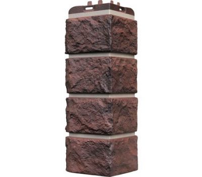 Угол наружный Колотый Камень Элит Кофе (тёмно-бежевый шов) от производителя  Grand Line по цене 625 р