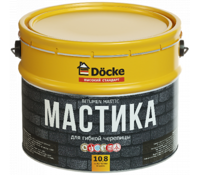  Мастика кровельная 10л от производителя  Docke по цене 3 500 р