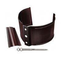 Кронштейн трубы (на кирпич) Коричневый (RAL 8017)